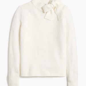J.CREW BOW SWEATER EXTRA SOFT YARN